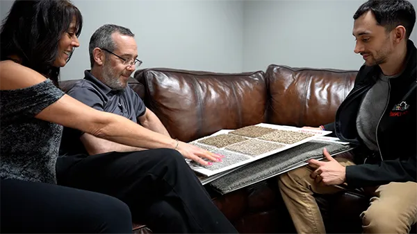 In Home Flooring Consultation