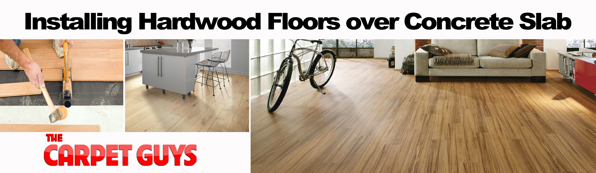 can engineered hardwood be installed on concrete slab
