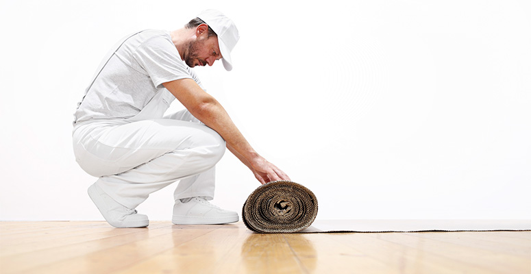 removing glued down carpet from hardwood floors