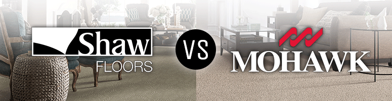 mohawk vs shaw carpet and flooring