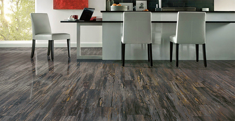 mixing hardwood flooring in different rooms