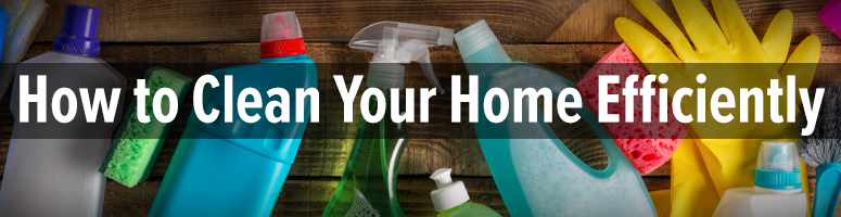 how to clean house fast and easy