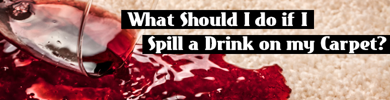 spilled water on carpet now it smells