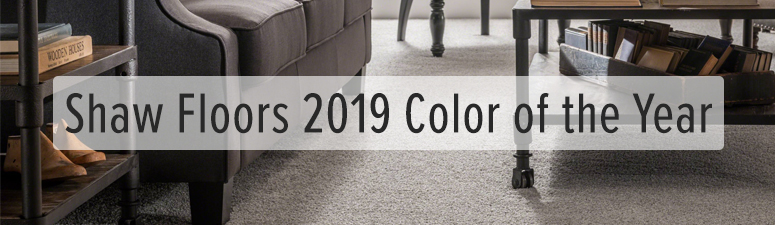 2019 shaw carpet color of the year