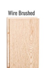 wire-brushed