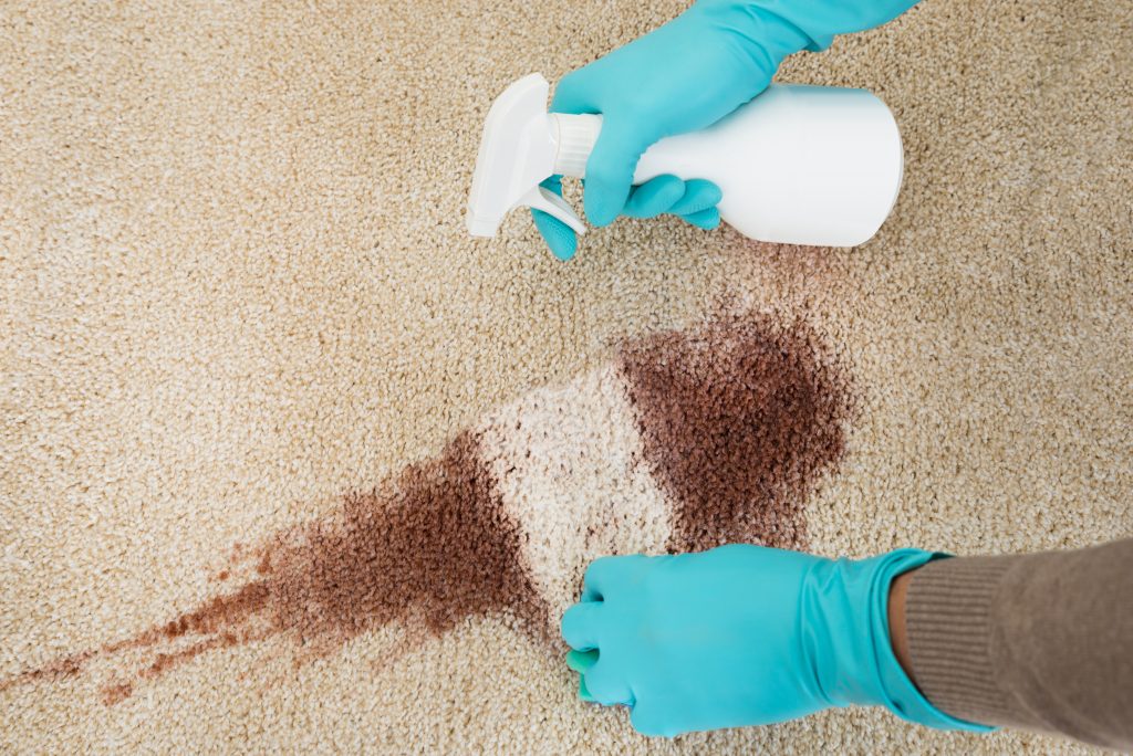 cleaning red wine stain