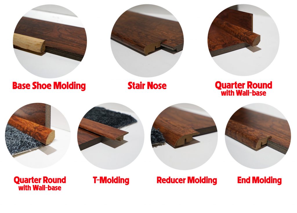 flooring transition pieces frequently used by the carpet guys