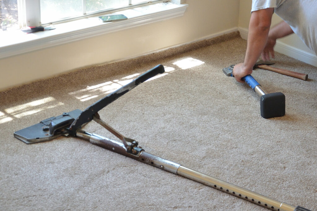 carpet stretching