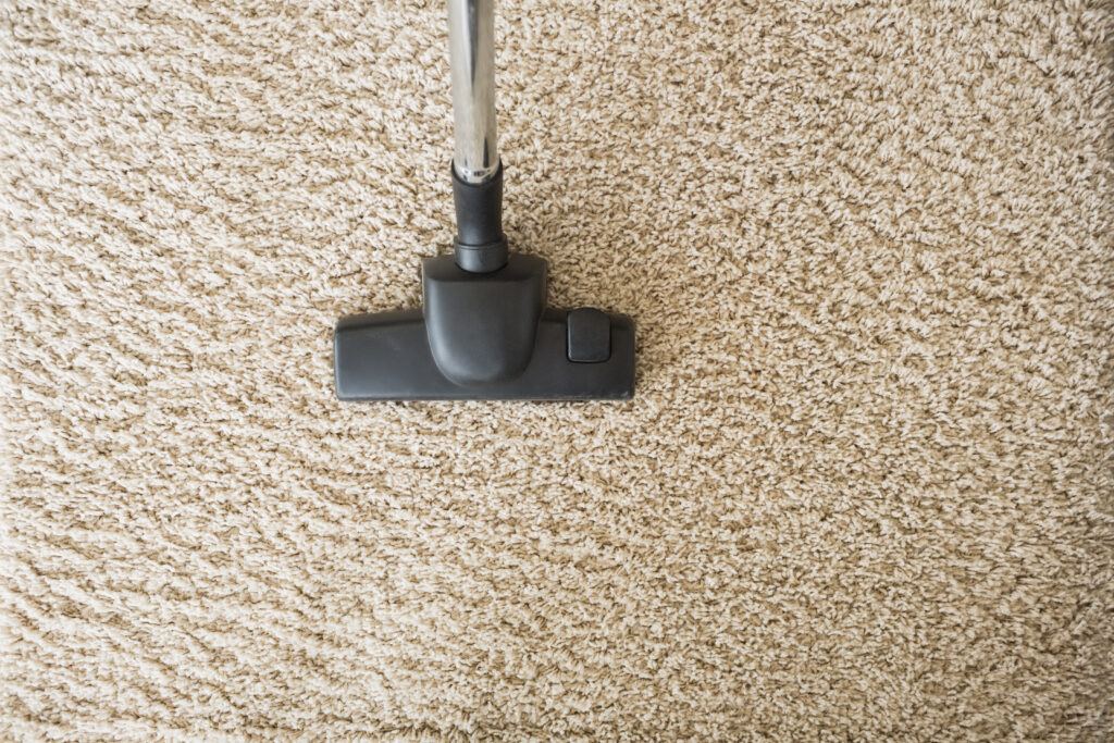 light colored carpet shows less tracking