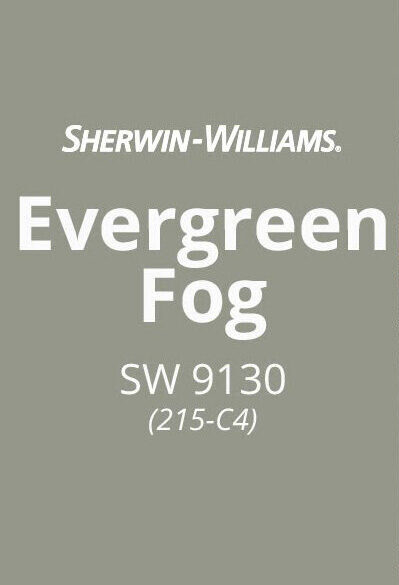 sherwin-williams evergreen fog
